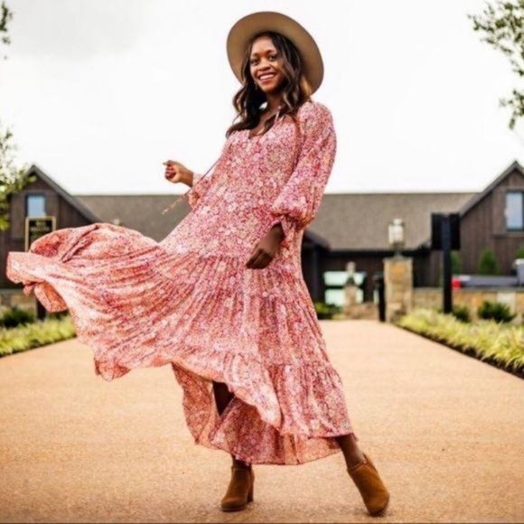 Anthropologie Dresses & Skirts - SOLD Anthropologie O.P.T Floral Poppy Boho Dress S